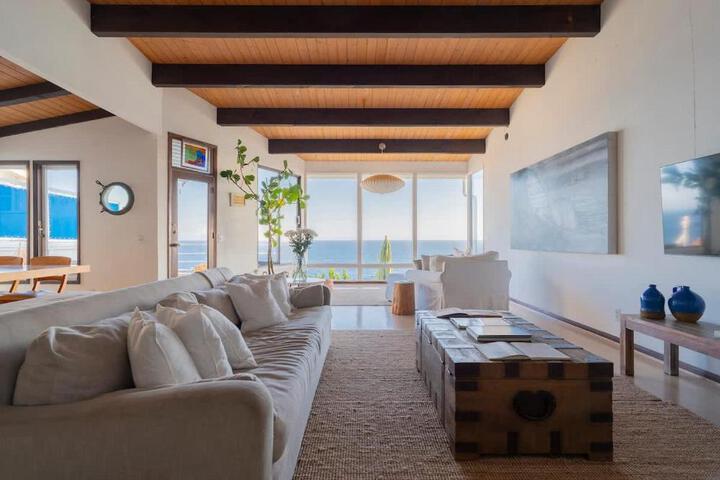 Malibu Villa with Beach Access and Ocean View