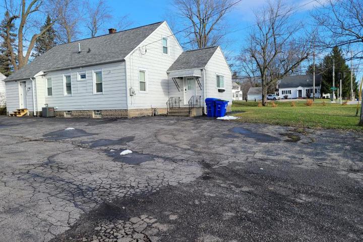 Big new house with huge parking