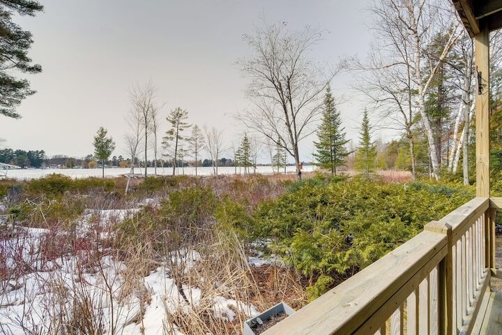 Lakefront Elk Rapids Vacation Rental w / Deck!