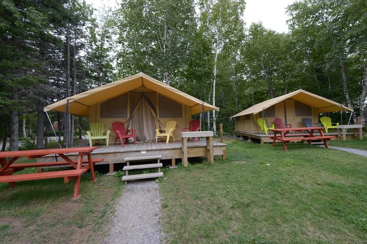 Les Prets a Camper du Camping Tadoussac