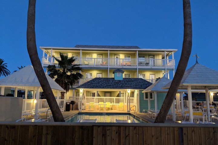 Seashell Village Resort near the beach with kitchens