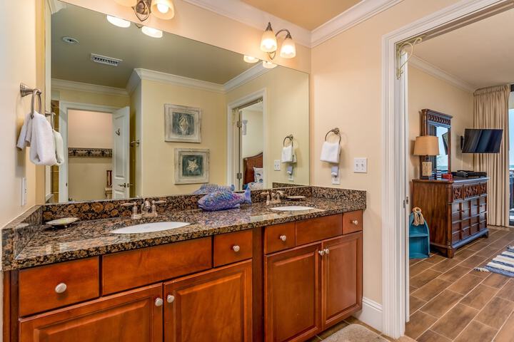 Calm Seas - Holiday Isle #119 - Tremendous Views a Beautiful Gulf Front Pool, A Heated Indoor Pool, Jacuzzi, Steam Room, & Gulf View Fitness Center. 2 Bedroom Condo by RedAwning