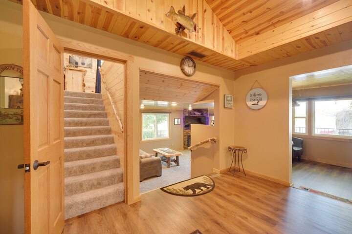 Pet Friendly - Rice Lake Home w / Private Dock!