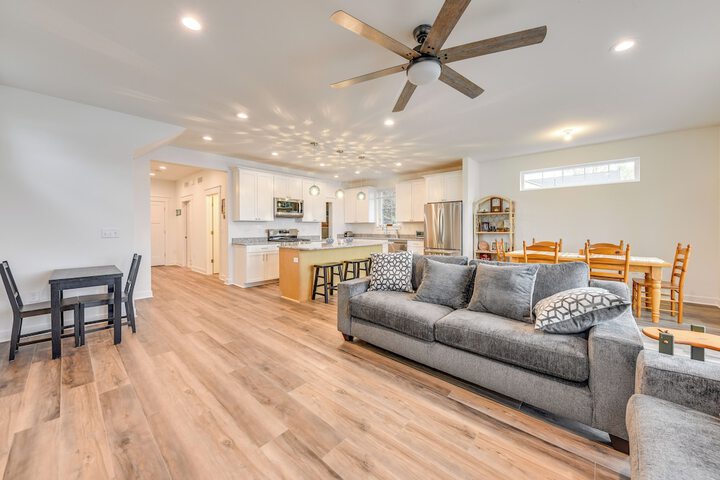 Lakefront Burlington Vacation Rental: Dock + Beach