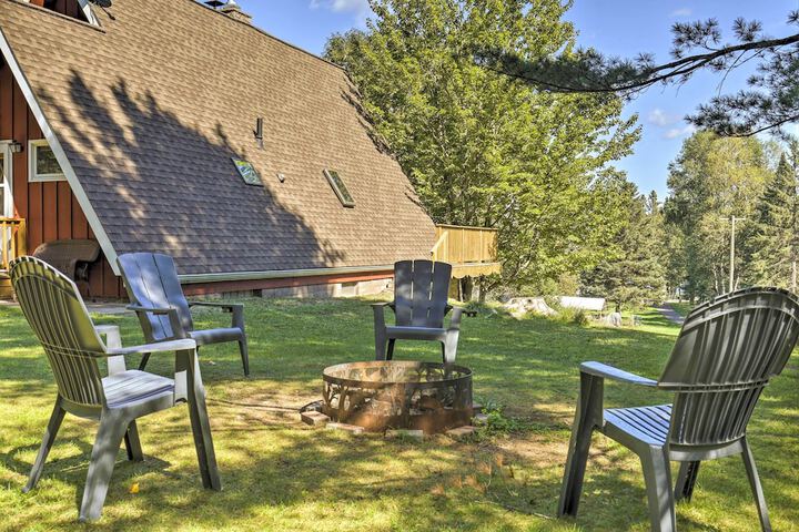 A-frame Cabin w / Private Boat Dock!