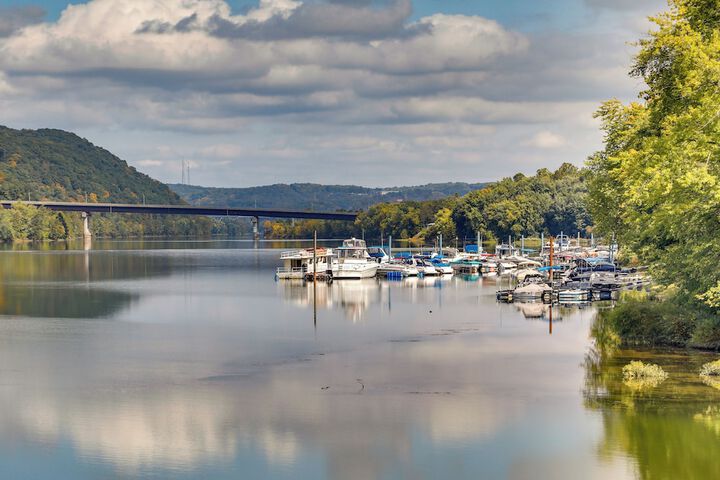 Waterfront Home: Allegheny River Access Dock Slip