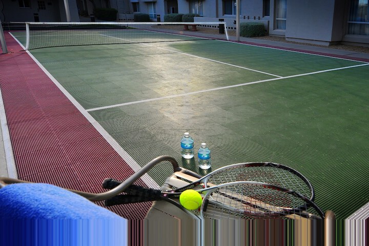 Tennis and Basketball Courts 24 of 26
