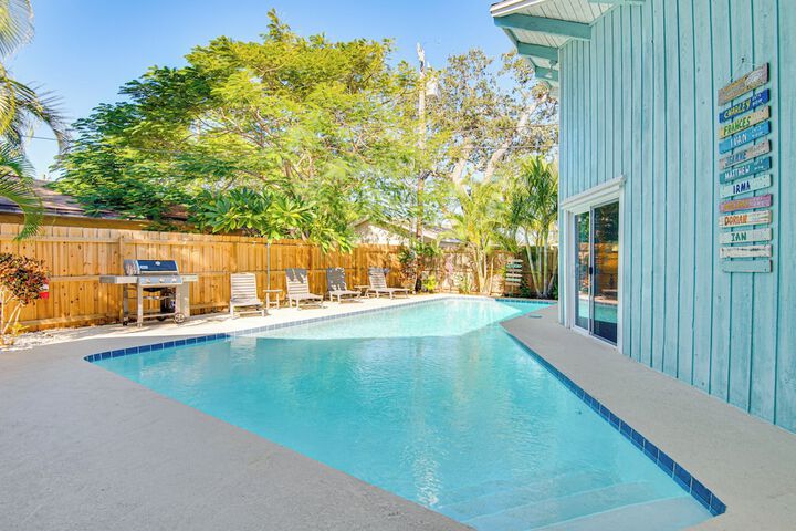 Cape Canaveral Cottage w / Pool - Walk to Beach!