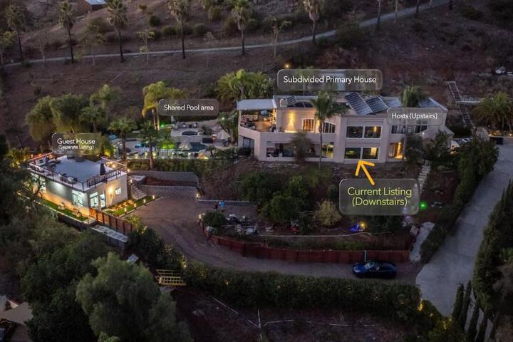 Buena Creek Vista Primary Subdivided Home with Views and Pool
