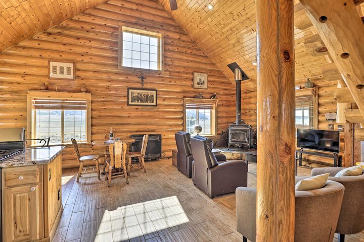 22str-00360 Fairplay Cabin w / Fire Pit Mtn Views!