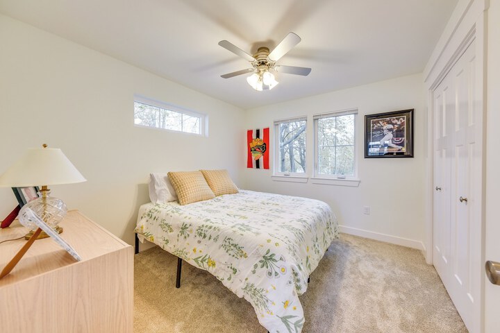 Lakefront Burlington Vacation Rental: Dock + Beach