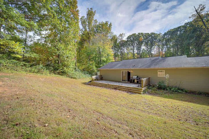 Candler Home w / Large Deck: Hike Bike & Unwind!
