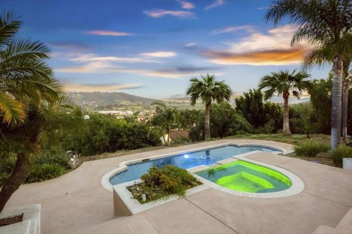Buena Creek Vista Primary Subdivided Home with Views and Pool
