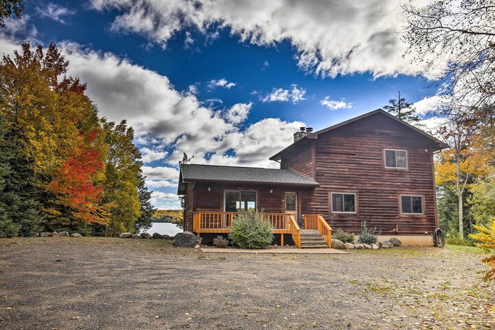 Secluded Lakehouse w / Private Dock + Serene Views!