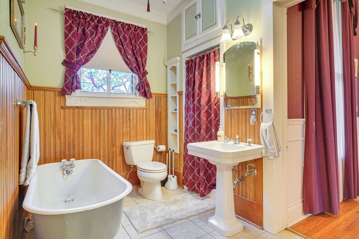 Historic Home w / Wraparound Porch + Private Yard!