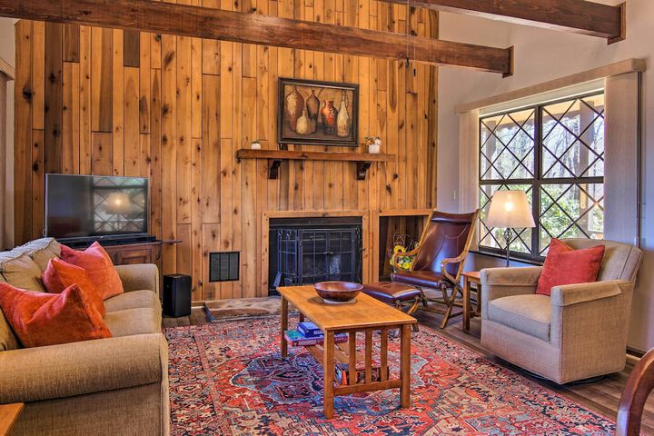 Furnished Deck + Mtn Views: Burnsville Cabin!