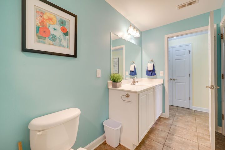 Oak Island Vacation Rental 1 Block to Beach!