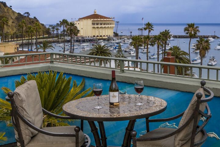 The Avalon Hotel on Catalina Island