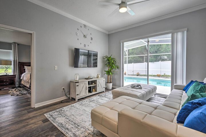 Apopka Single-story Home w / Private Lanai + Pool!