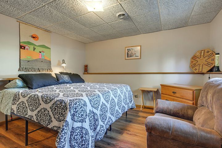 Lake Wissota Home w / Private Dock + Fire Pit!