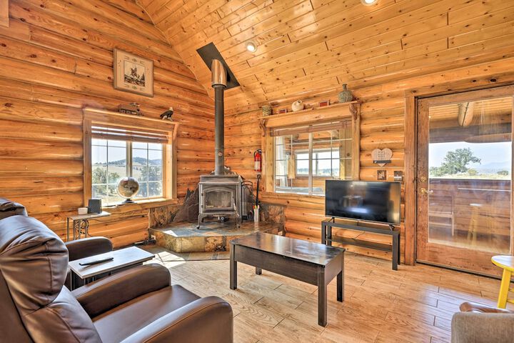 22str-00360 Fairplay Cabin w / Fire Pit Mtn Views!