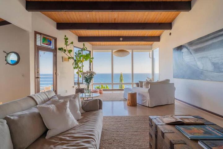 Malibu Villa with Beach Access and Ocean View