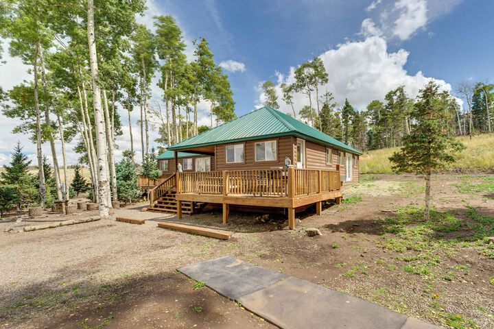 Mountain Views: Cabin in Fort Garland Near Hiking