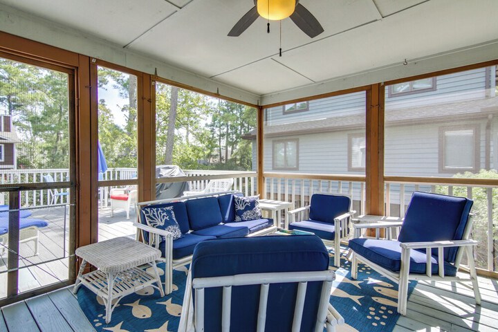 Home w / Wetland Views- Half Mi to Bethany Beach!