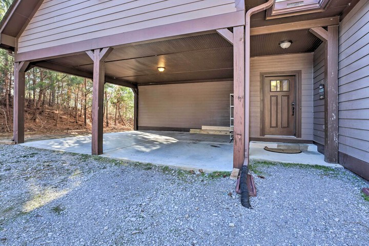 Lake Mitchell Vacation Home w / Dock & Water Slide