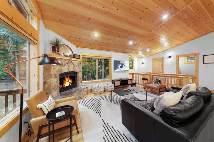 Modern Lake Tahoe Retreat Ski and Swim