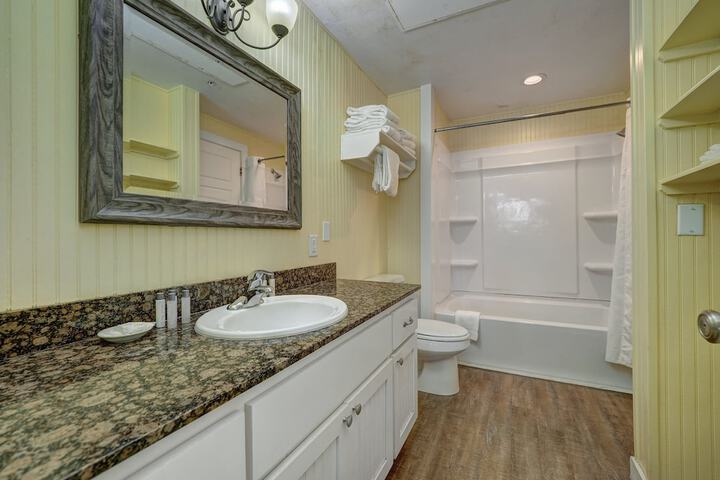 Seashell Village Resort near the beach with kitchens