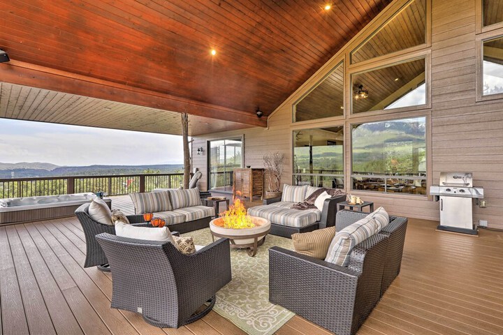 AZ Rim Retreat in Pine W / deck Hot Tub & Views!