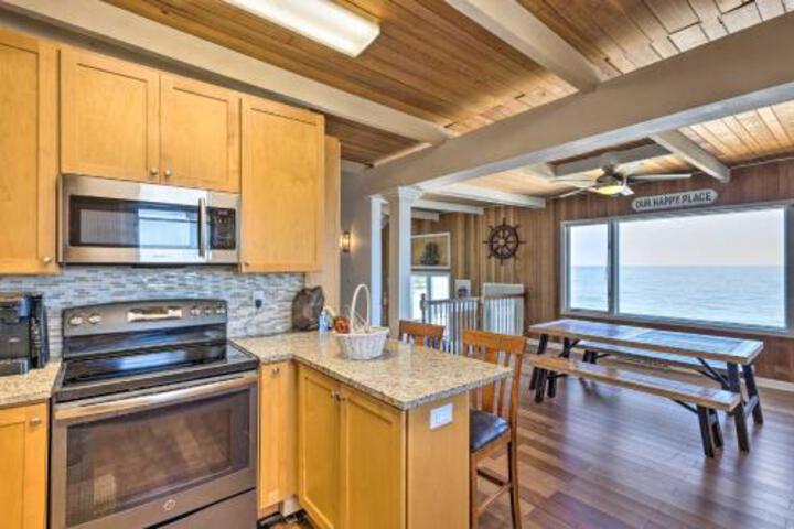 Beachfront Wading River Home with Deck and Grill