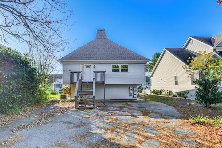 Furnished Deck! Waterfront Ocean Pines Home
