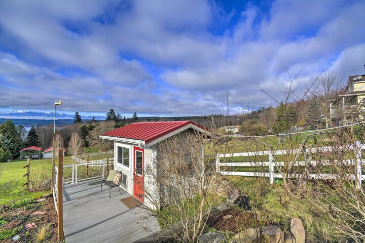 Breathtaking Port Ludlow Home w / Deck & Yard