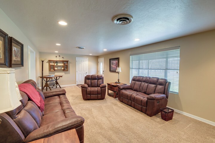 Peaceful Artesia Vacation Rental w / Orchard Views!