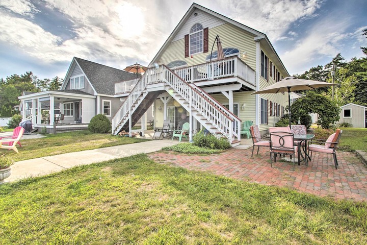 Waterside Haven on Milton Pond w / Deck & Boat Dock