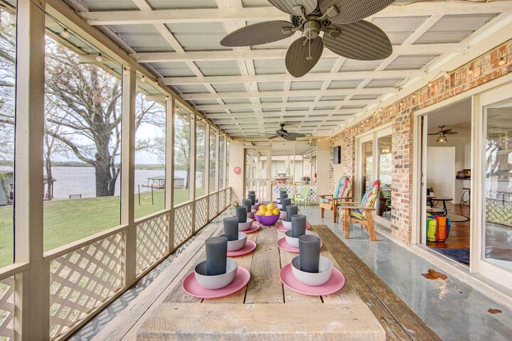 Mineola Lake House w / Dock & Fire Pit!