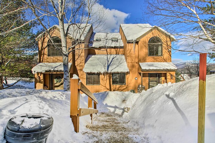3 Mi to Attitash Resort: Condo w / Mtn Views!