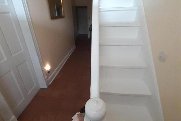 Cozy Turret Room at Nottingham Place in Wise with Plush Queen Bed Private Detached Full Bath