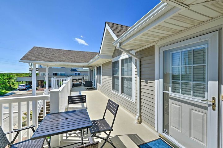 Brigantine Condo - Steps to the Ocean!