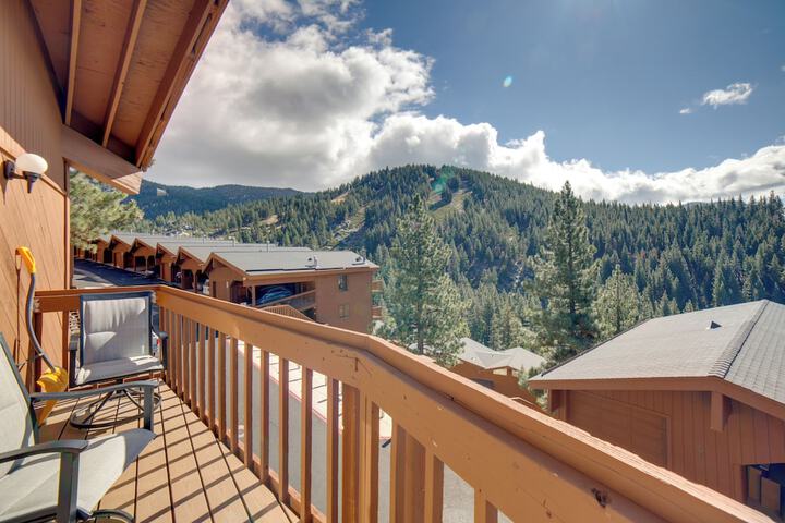 Steps to Diamond Peak: Incline Village Condo