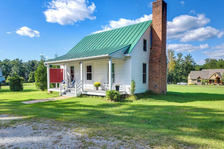 Tranquil Cottage in Virginia Countryside w / Pond!