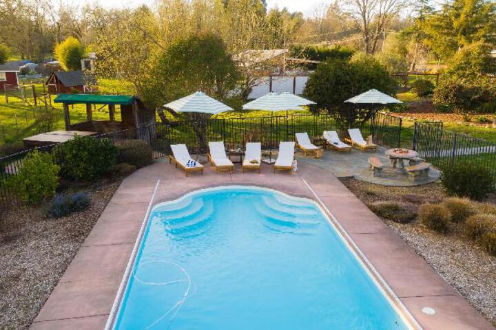 Mockingjay - Peaceful Ranch Home W Spa & Pool