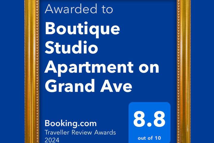 Boutique Studio Apartment on Grand Ave