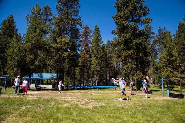 Bend-Sunriver Camping Resort 24 ft. Yurt 9
