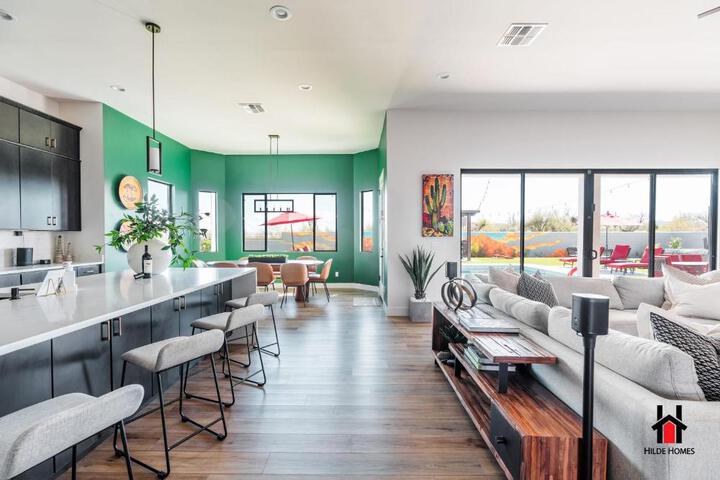 Peaceful Getaway to a New Custom-Built Luxury Home