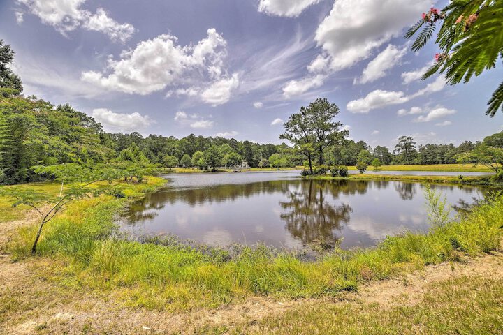 Lakefront Cabin w / Access to 2 Paddleboats!