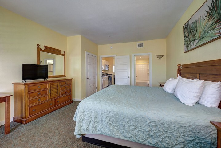 Seashell Village Resort near the beach with kitchens