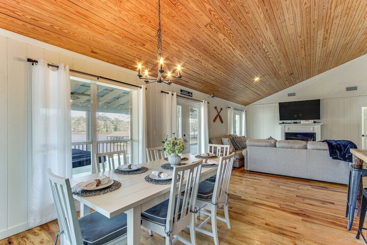 Tranquil Gantt Lake Home w / Deck & Patio!